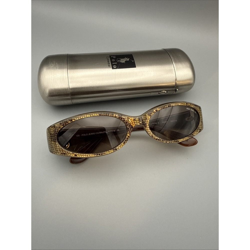 Polo Eyewear RalphLauren Authentic Vintage EVOLUTION Sunglasses-Snakeskin Design